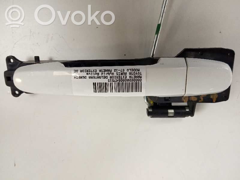 Toyota Auris 150 Maniglia esterna per portiera anteriore 