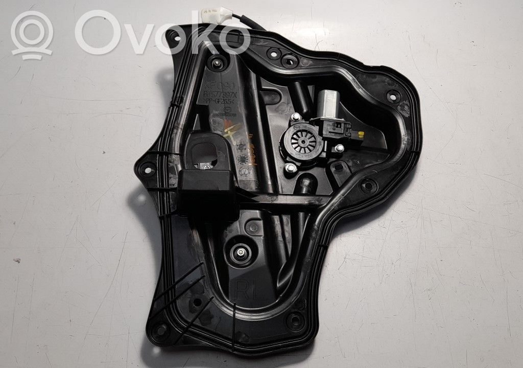 Mazda 3 III Rear window lifting mechanism without motor 