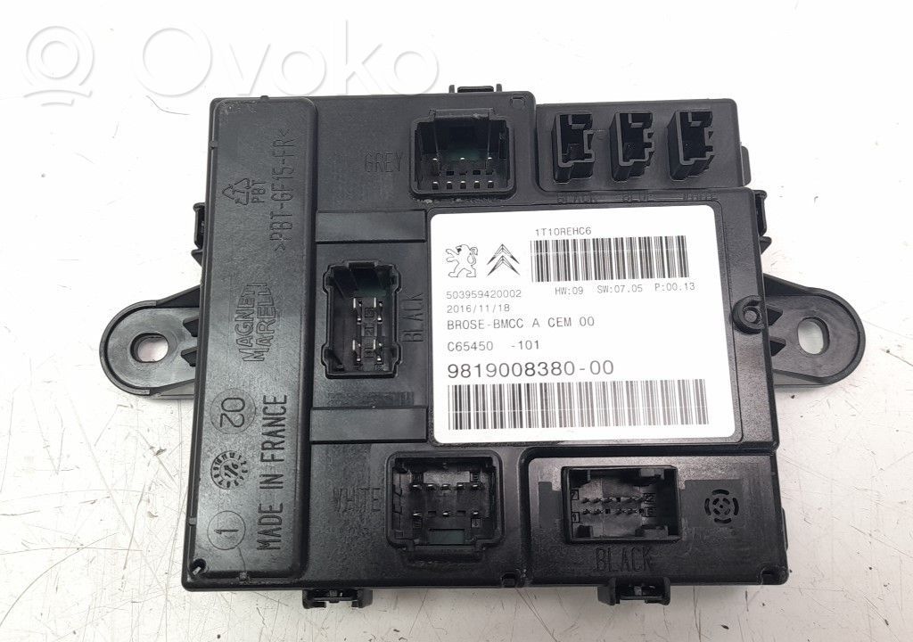 Autres unités de commande / modules   9819008380