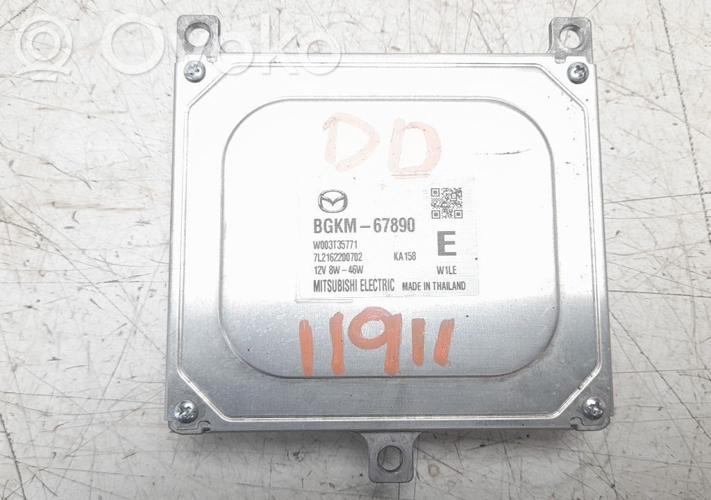 Mazda 3 Steuergerät Xenon Scheinwerfer 