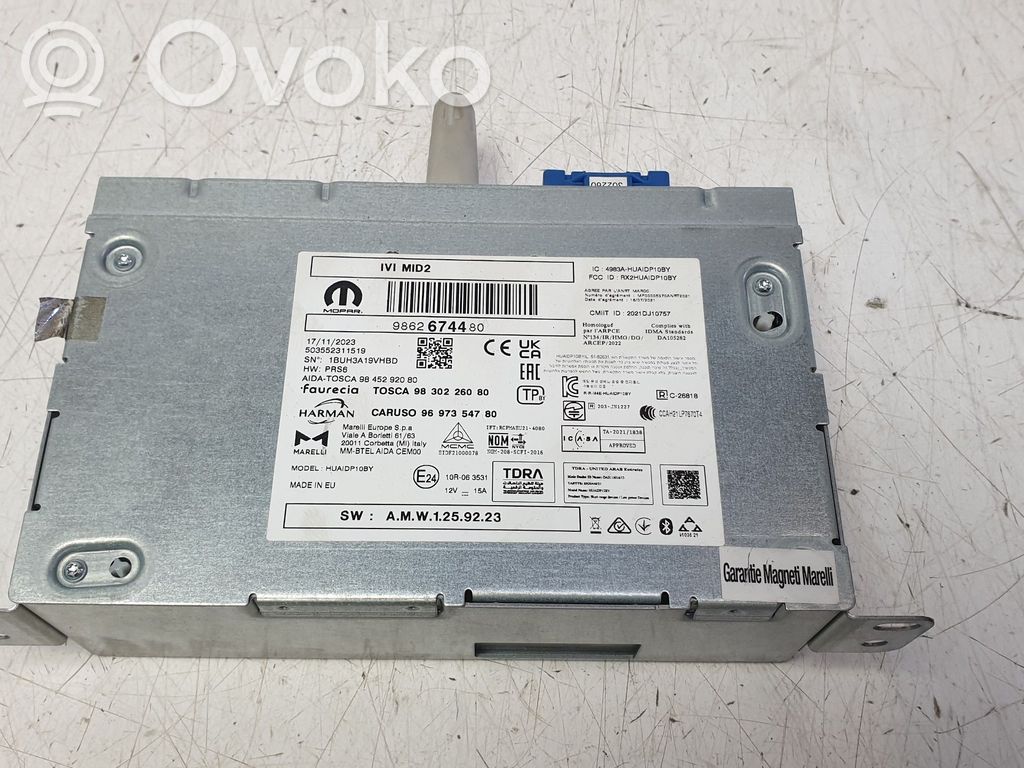 Peugeot 208 II Unitate control sunet HiFi Audio 