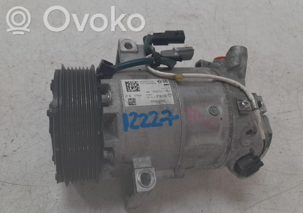Renault Captur II Compressore aria condizionata (A/C) (pompa)