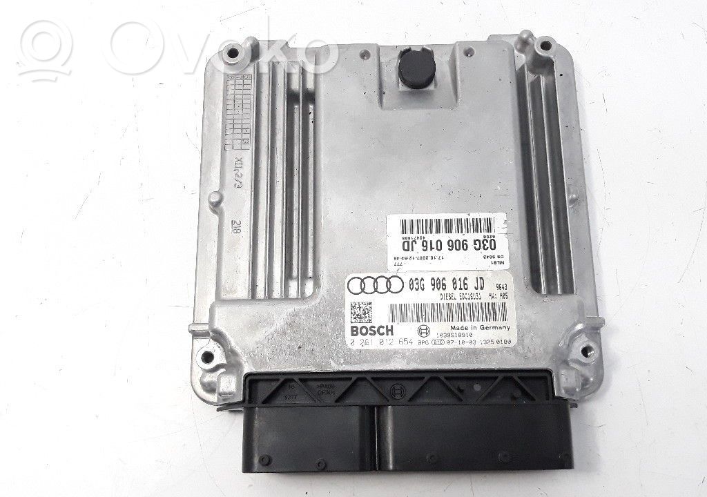 Unidad de control/módulo del motor   03G906016JD,0281012654