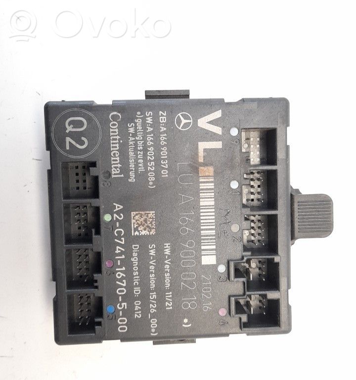 Mercedes-Benz CLA C117 X117 W117 Module confort 