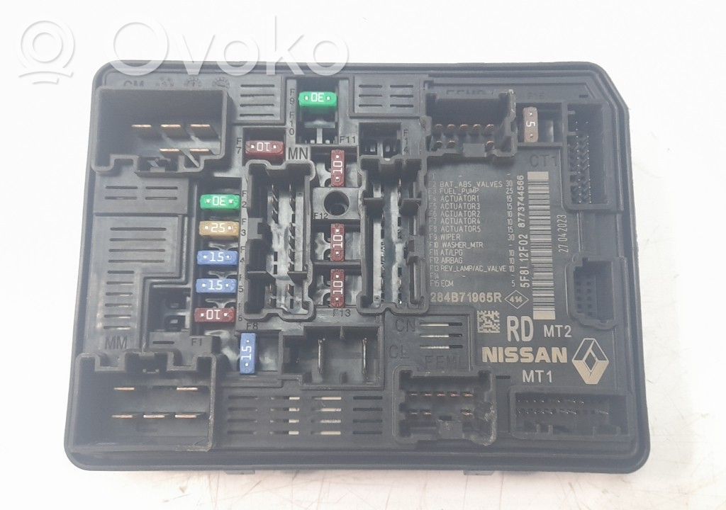 Unitate control BSM   284B71965R