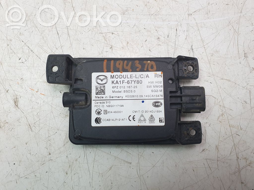 Mazda CX-5 Other control units/modules 