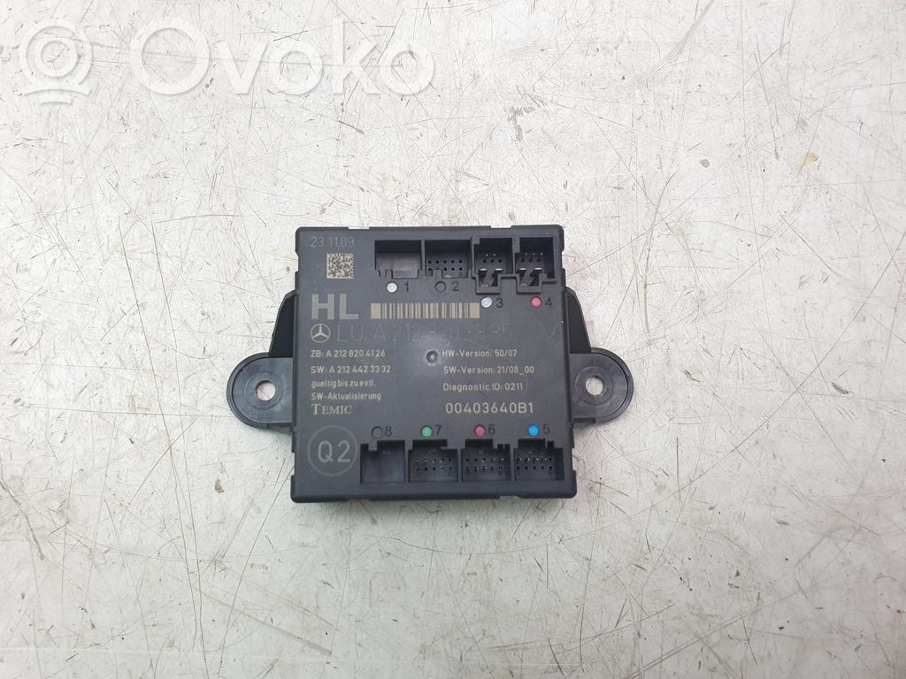 Mercedes-Benz GLK (X204) Alte unități/module de control 