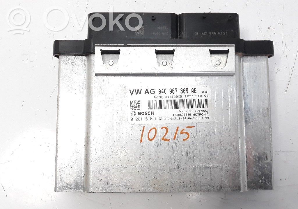 Unidad de control/módulo del motor   04C907309