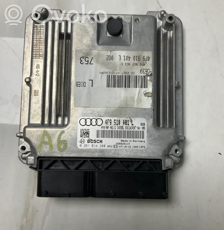 Unité de commande, module ECU de moteur   4F9910401L