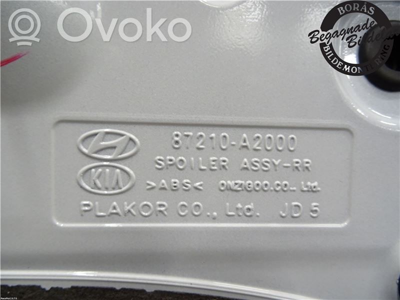 Tailgate/trunk spoiler   87211A2000,87210A2000