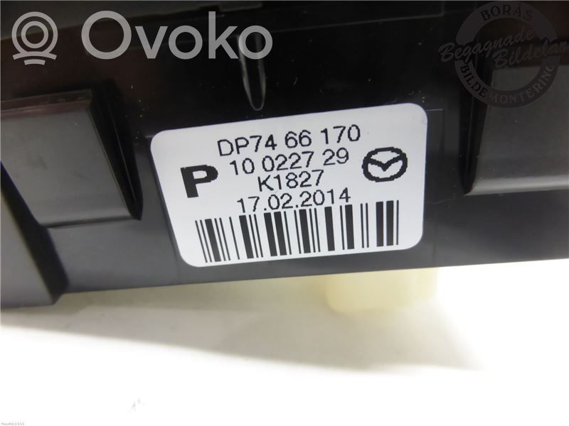 Mazda 2 Panelės apšvietimo reguliavimo jungtukas 