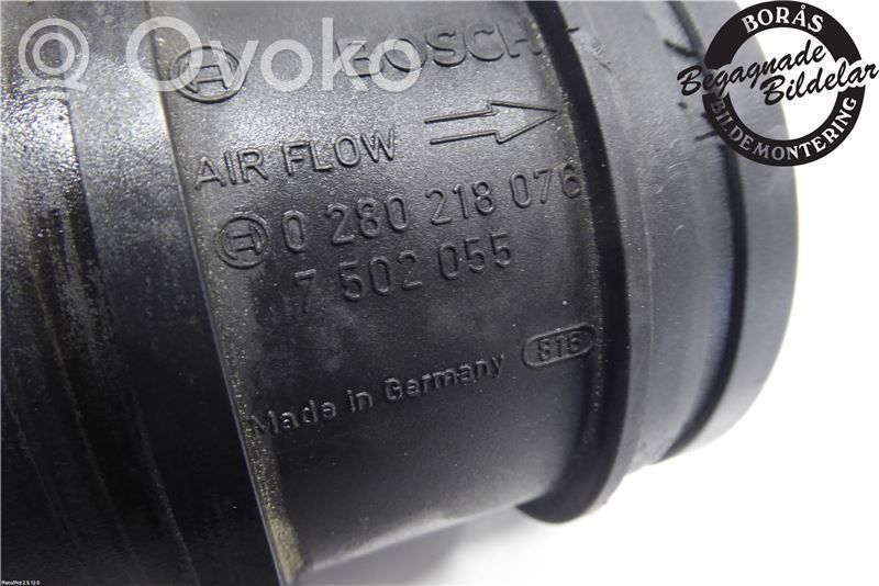 BMW 7 E65 E66 Mass air flow meter 