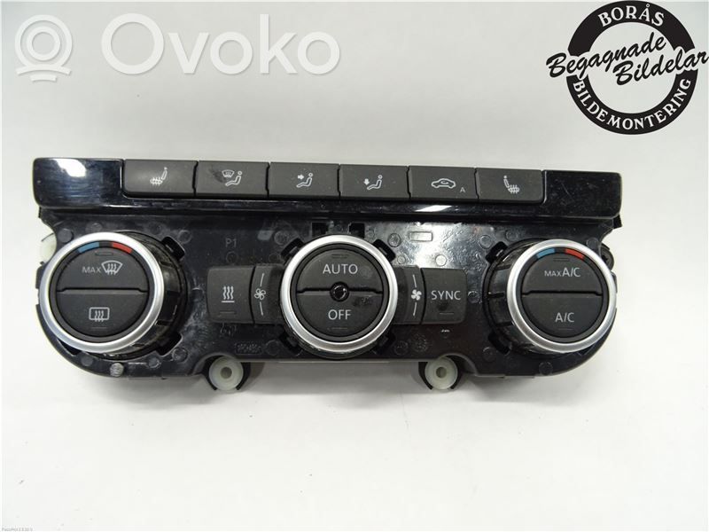 Volkswagen PASSAT B7 Climate control unit 