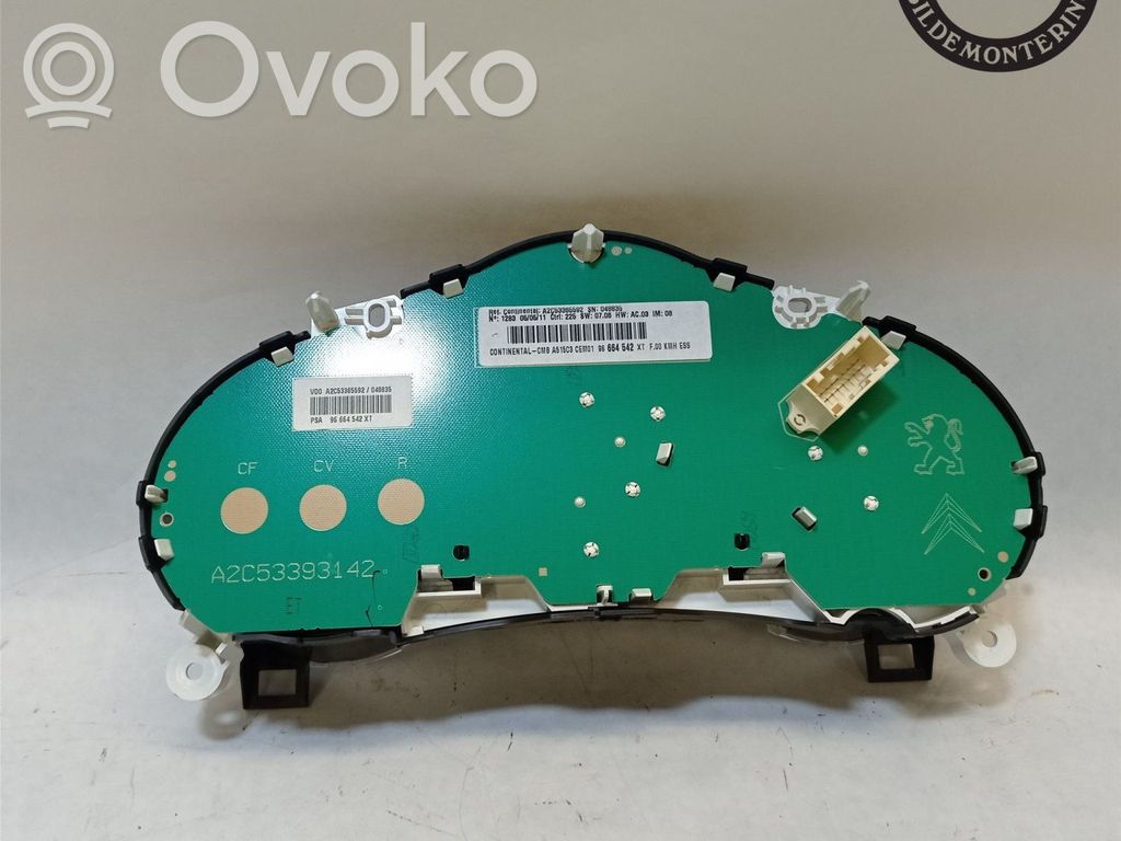 Citroen DS3 Speedometer (instrument cluster) 