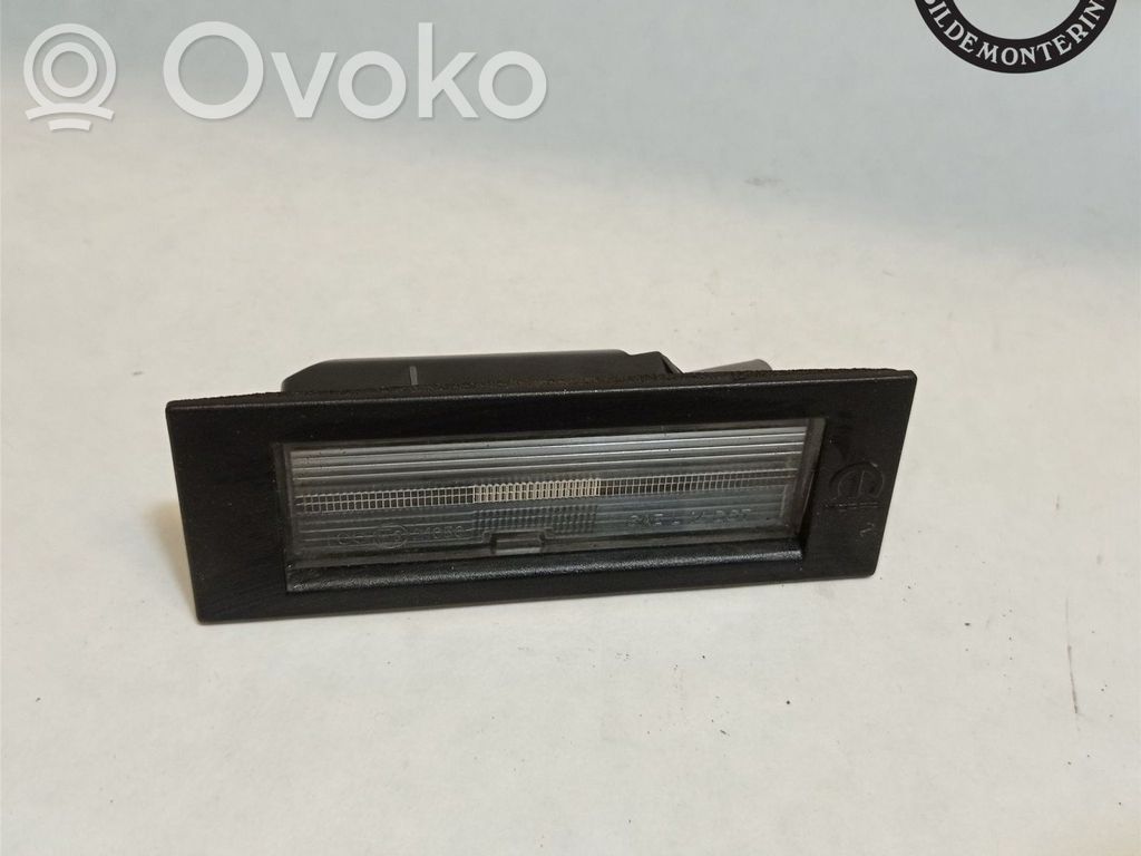 Fiat Tipo Éclairage de plaque d'immatriculation 