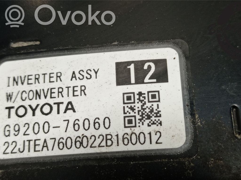 Toyota C-HR I Inversor/convertidor de voltaje 
