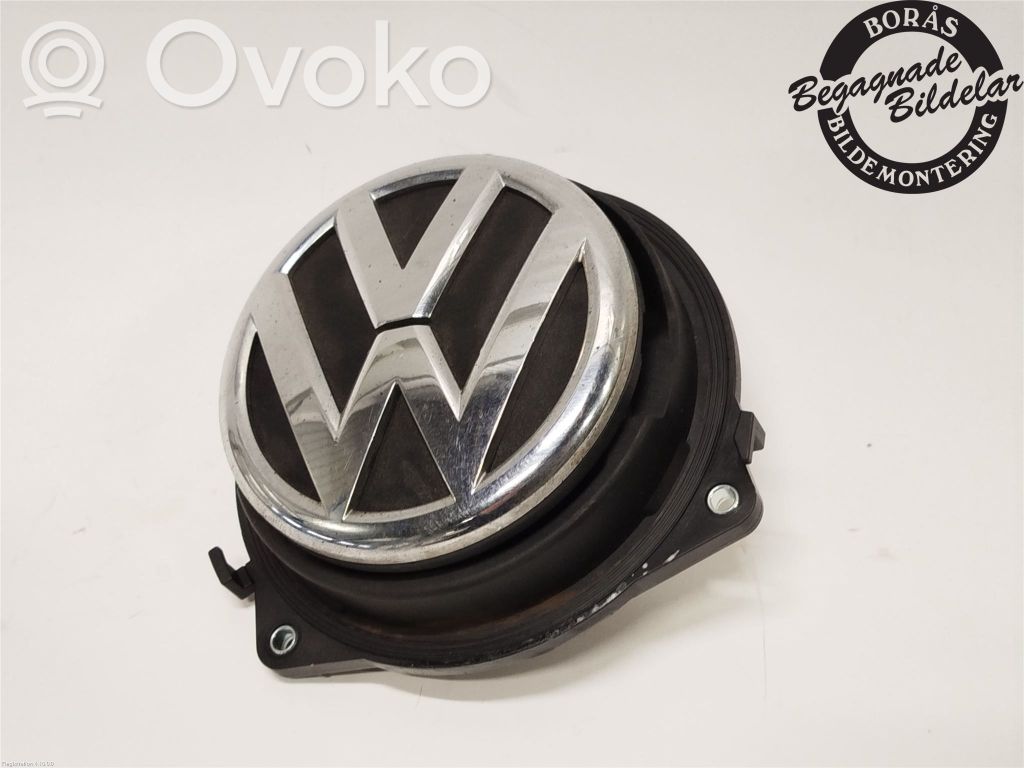 Volkswagen Golf VI Uchwyt / Rączka zewnętrzna otwierania klapy tylnej / bagażnika 