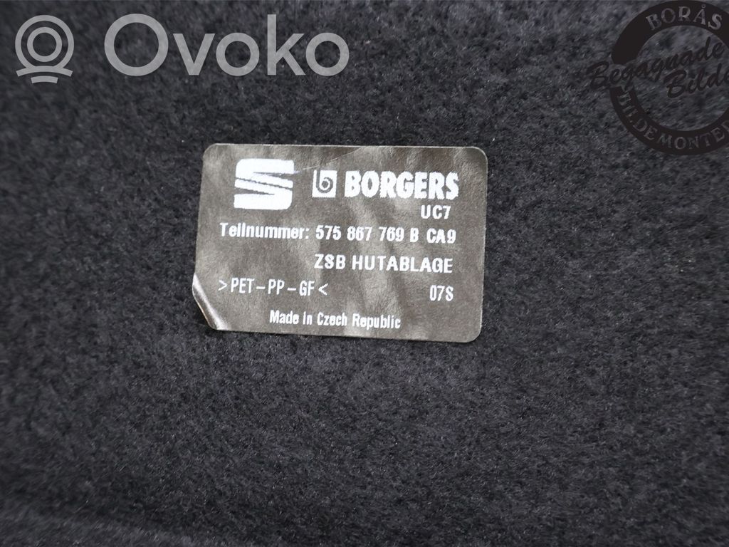 Seat Ateca Parcel shelf 