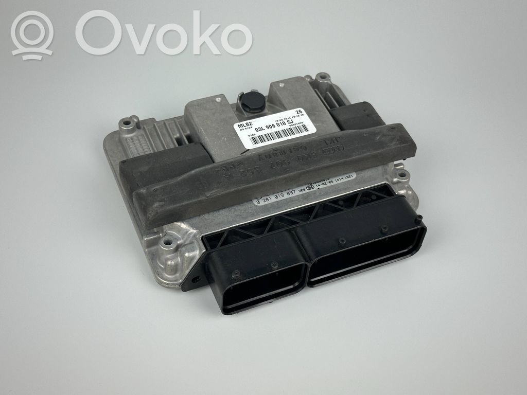 Engine control unit/module   03L906018SJ,0281019897,08601636