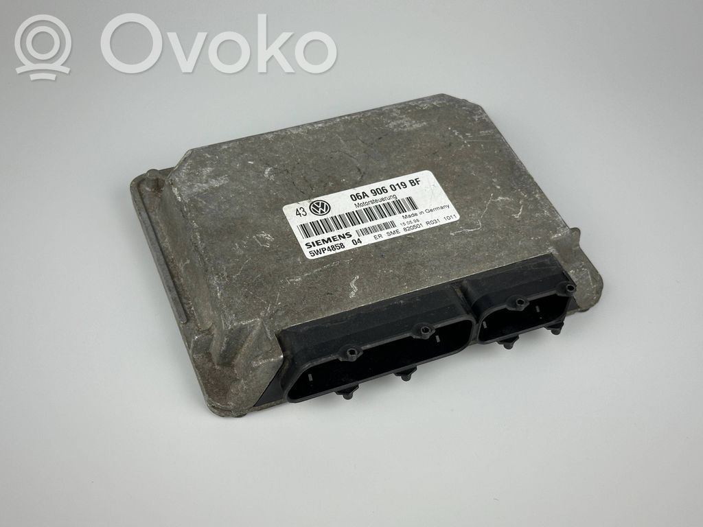 Engine control unit/module   06A906019BF,5WP4858