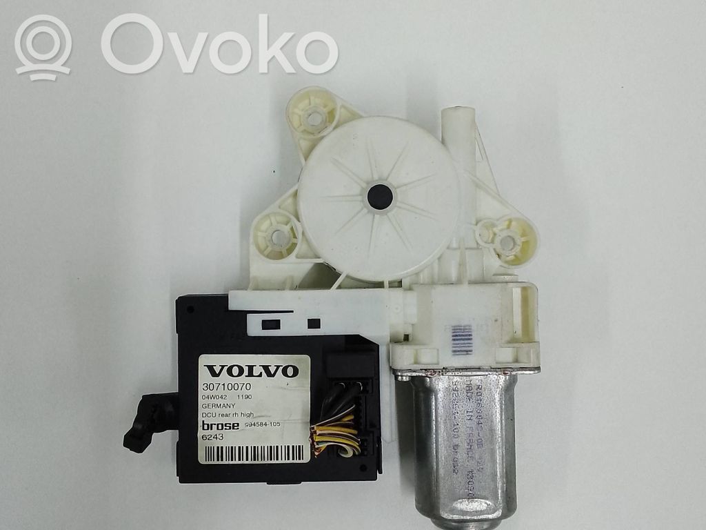 Volvo S40 Silniczek podnoszenia szyby drzwi tylnych 