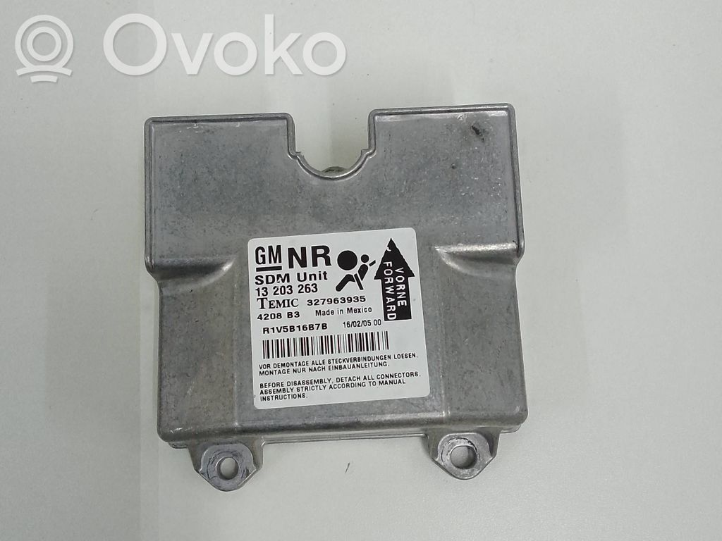 Opel Astra H Airbag control unit/module 