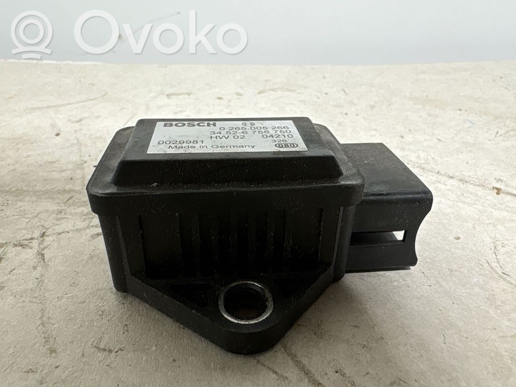 BMW 5 E60 E61 ESP acceleration yaw rate sensor 