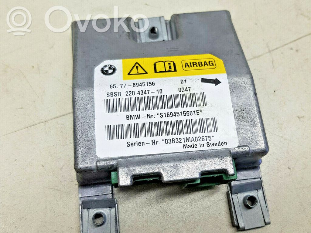 BMW 5 E60 E61 Airbag control unit/module 