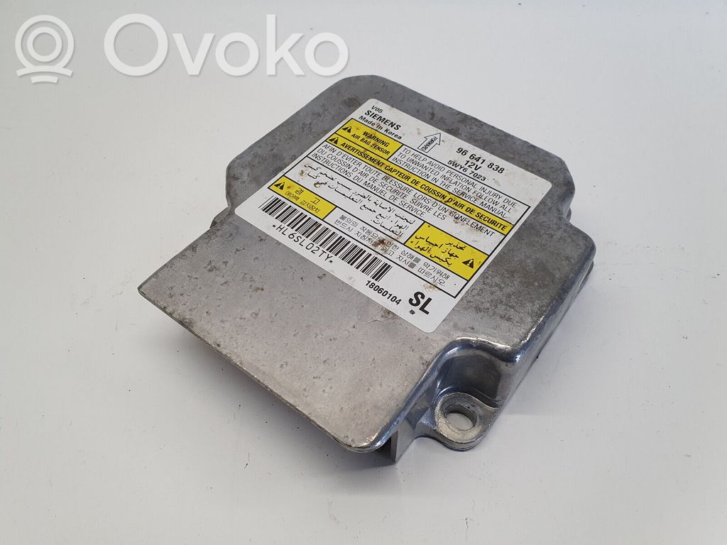 Chevrolet Epica Airbag control unit/module 