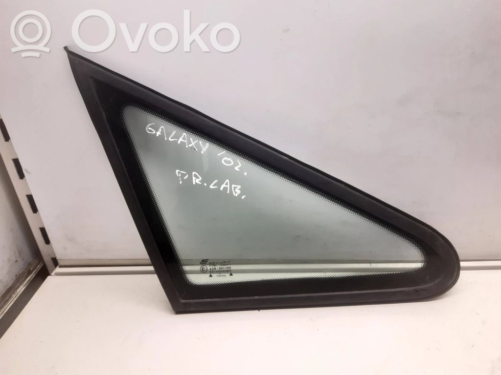 Front triangle window/glass