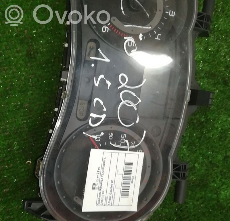 Speedometer (instrument cluster)   8200761859M,1859