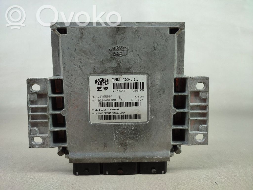 Engine control unit/module   IAW48P11,9634496280