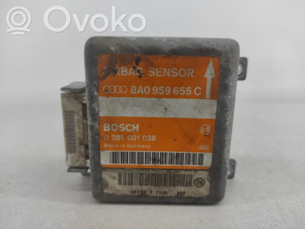 Module de contrôle airbag   8A0959655C,0285001038