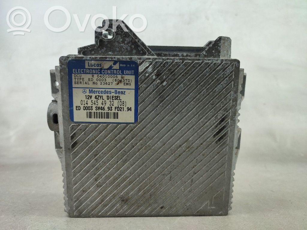 Unidad de control/módulo del motor   0145454932