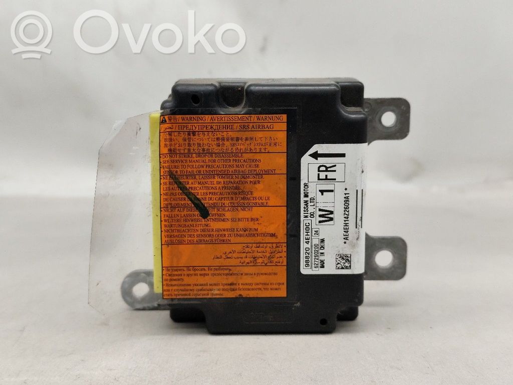 Centralina/modulo airbag   988204EH0C,627260200