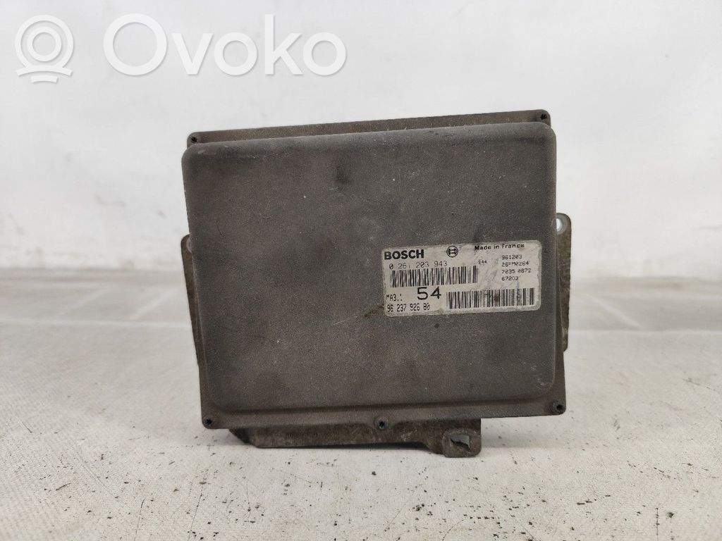 Sterownik / Moduł ECU   0261203943,9623792680