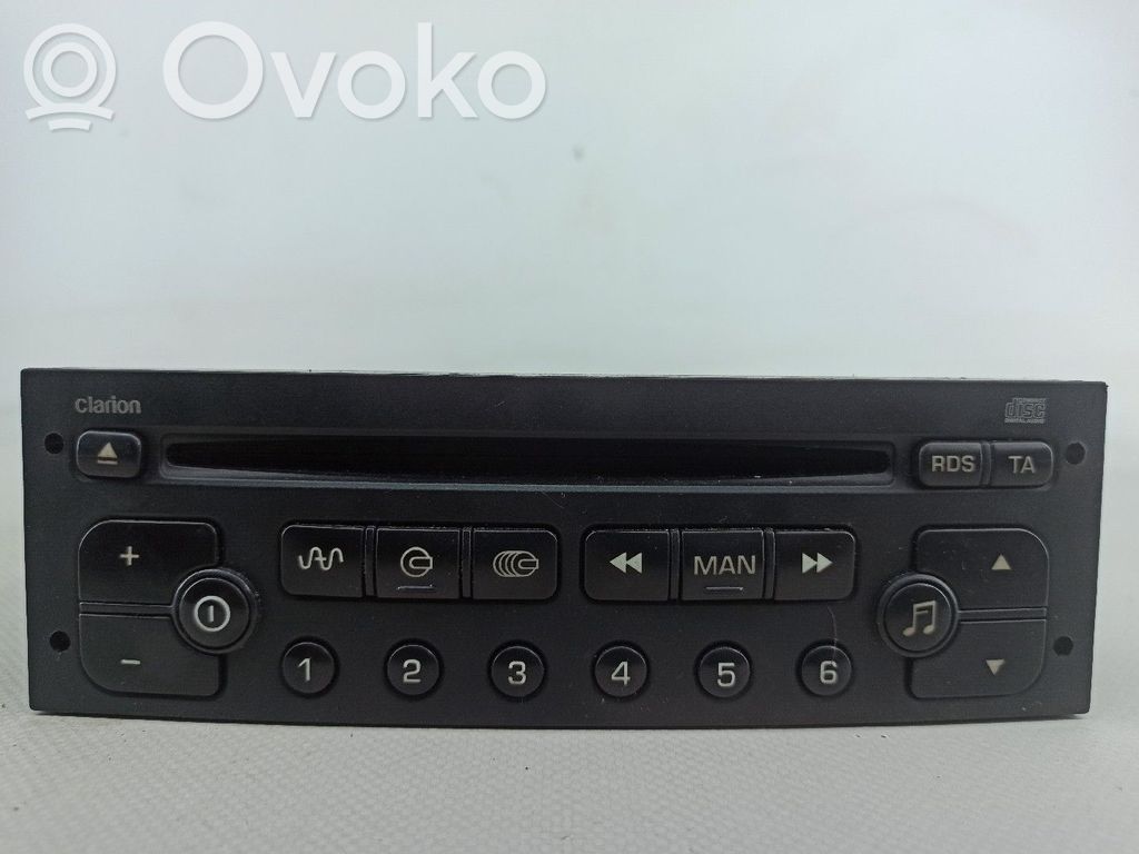 Unidad delantera de radio/CD/DVD/GPS   96488011XT