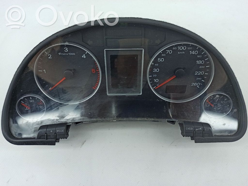Geschwindigkeitsmesser Cockpit   0263626065,8E0920900R