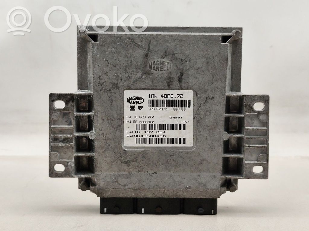Unidad de control/módulo del motor   9645989480,9648568480
