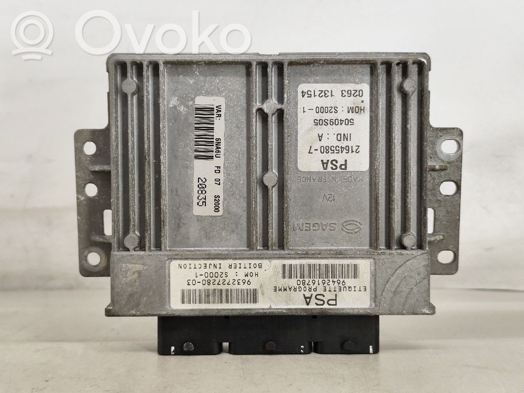 Unidad de control/módulo del motor   21645580,0263132154,9642616780