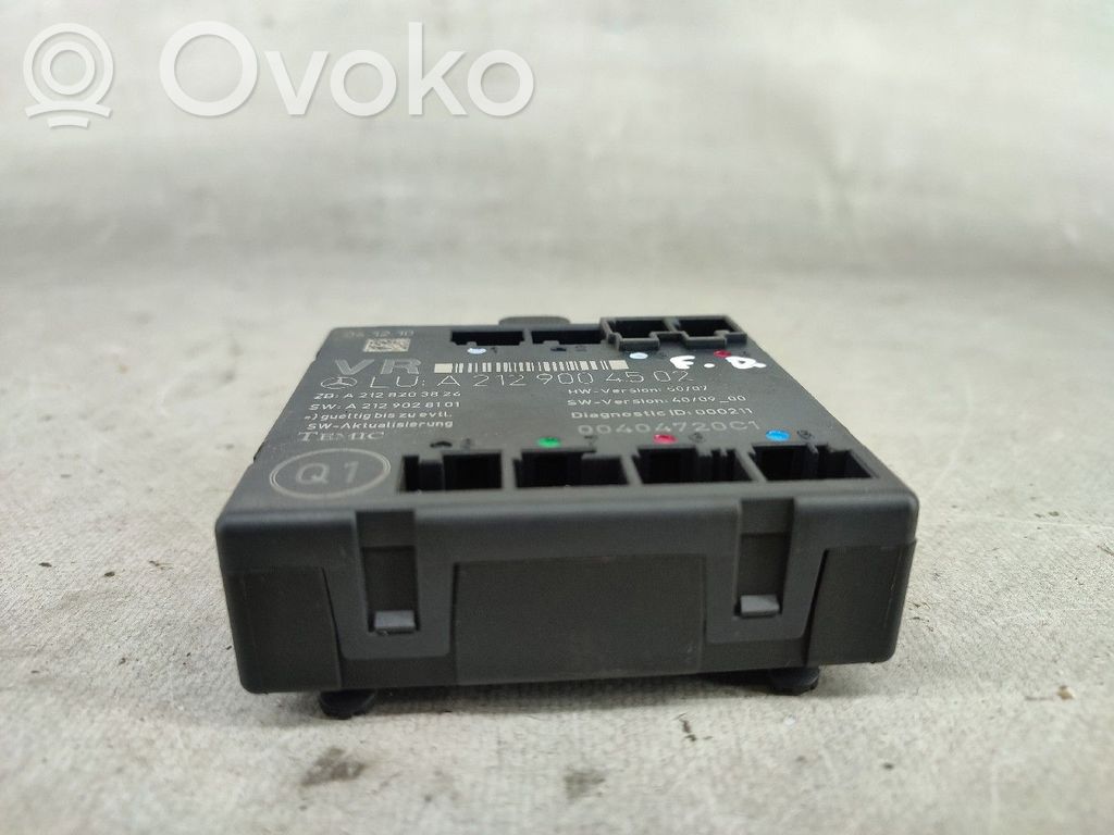 Mukavuusmoduuli   A2129004502,00404720C1,DRT,FRENTEDIREITO