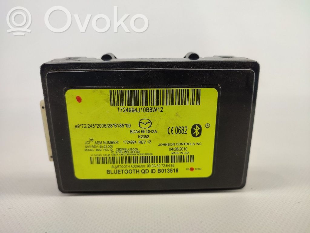 Bluetooth control unit module   BDA466DHXA,1724994REV12