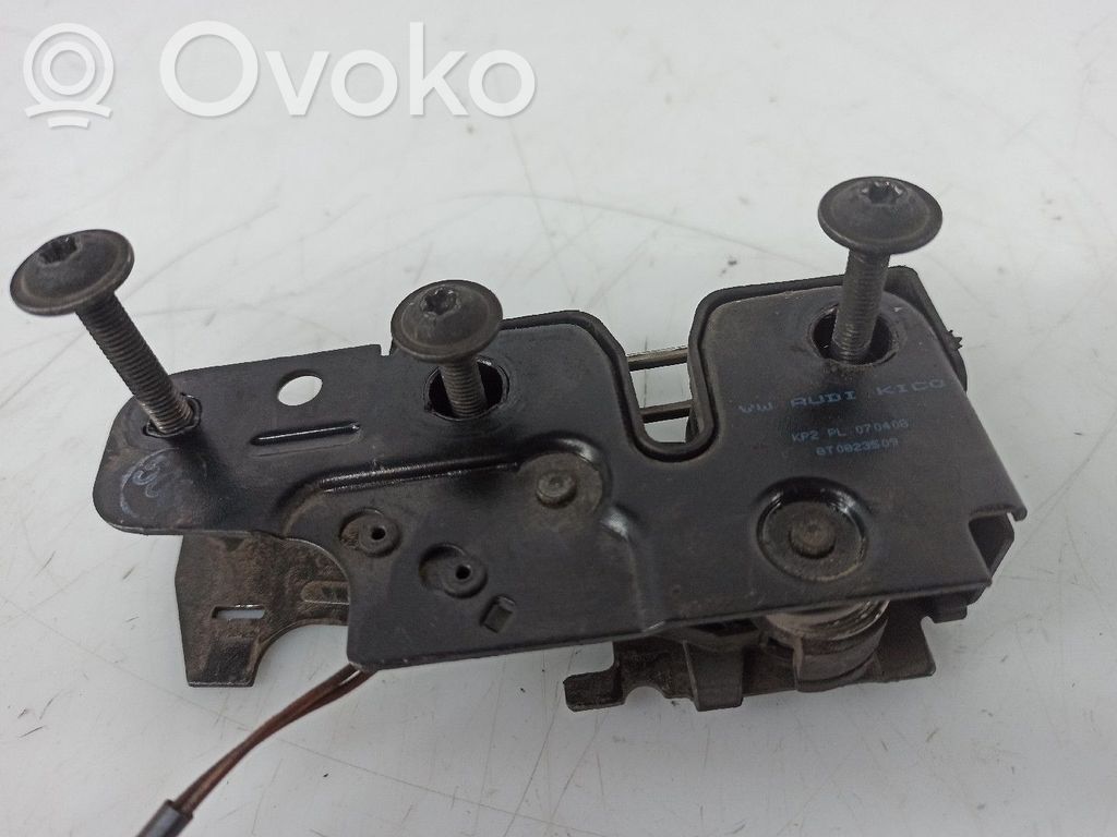 Système poignée, câble ouverture de capot   8T1823746,8T0823509