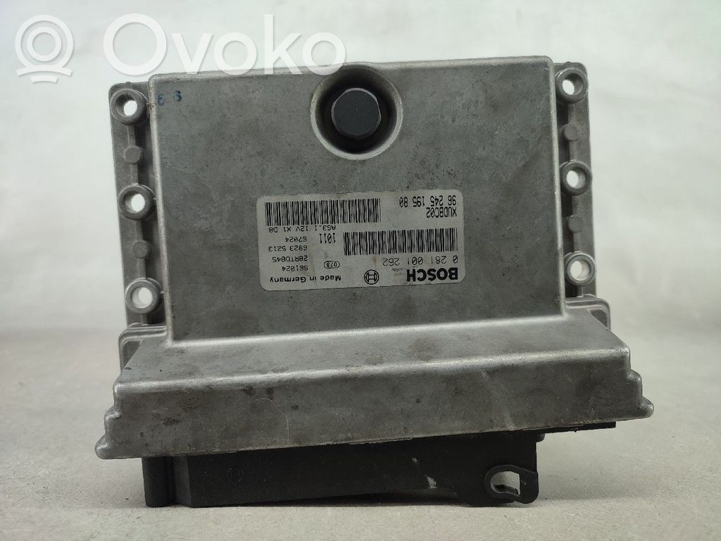 Engine control unit/module   9624519580,0281001262