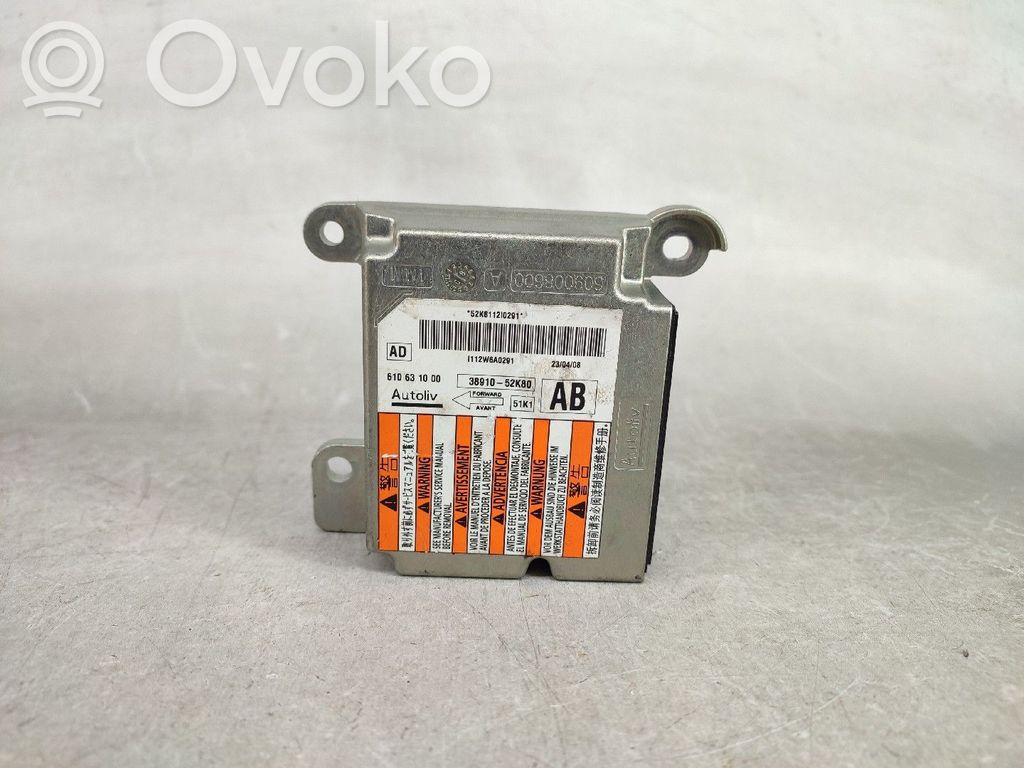 Opel Agila B Module de contrôle airbag 