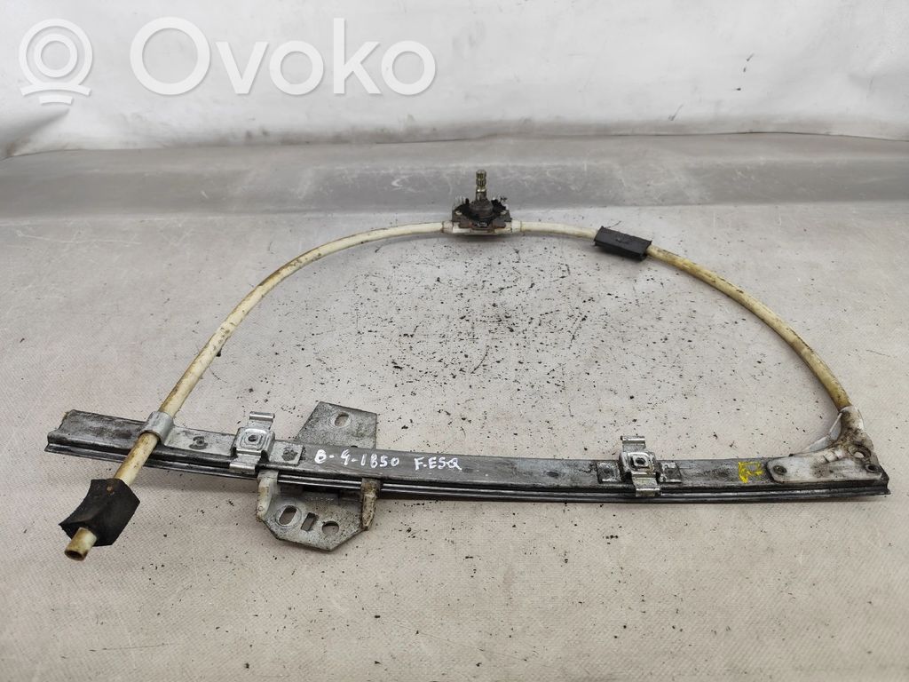 Front window lifting mechanism without motor
