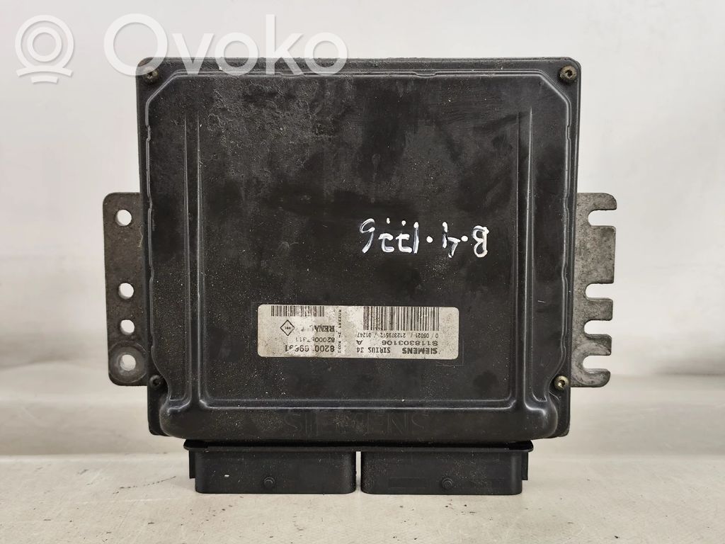 Renault Clio II Sterownik / Moduł ECU 