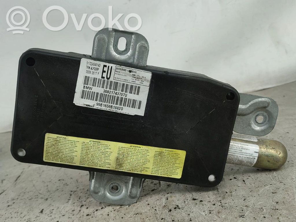 Sēdekļa drošības spilvens   30821743707U