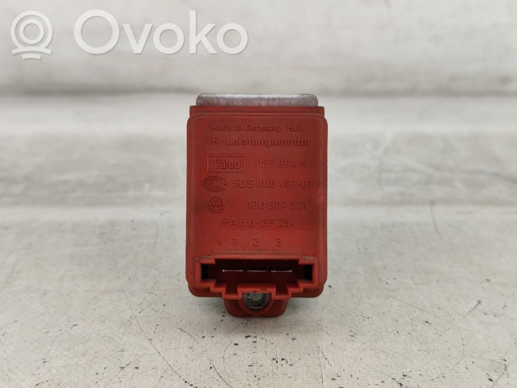 Relé de ventilador de calefacción   1J0907521,5DS00646701,657364M