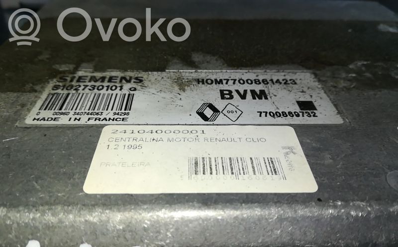 Moottorin ohjainlaite/moduuli   S102730101Q,7700861423